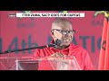 SACP Blade Nzimande Full Speech Party Congress