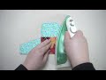 SO FAST and simple 💟 Instructions for sewing card wallet