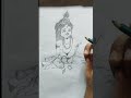 How To Draw little krishna 🥰🥰 video #easy drawing # youtube video