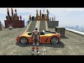 GTA 5 FUN ON SPIDERMAN PLATFORM, EPIC FALLS (Falls Ragdolls Moments)