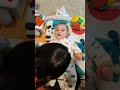 Baby's voice cracks while giggling #cute #baby #shorts