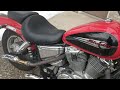 Honda Shadow 1100 idle and rev