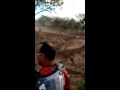 Cross cowtry noventinha largada de teste com um tombo de dois pilotos