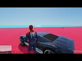 GTA 5 - Spider-Man Longest Mega Ramp Jumps || Car, bike Jumps Spider-Man Gameplay