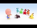 Love and friendship for kids | Balloons, rabbits and colors | Cleo & Cuquin | Education for Kids