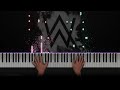 HELLO WORLD - ALANWALKER | PIANO COVER |