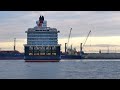 Queen Anne makes Maiden Arrival in Southampton (30/04/2024)