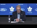 Will The Leafs Break Up The Core 4? | FULL Toronto Maple Leafs Press Conference