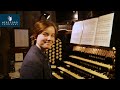 Evie Perfect, Organ Scholar at Hereford Cathedral.