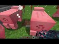 Minecraft 1.19 - How to Build a Pig Spawner Farm [EASY+EFFICIENT] for Unlimited Food!!! [Tutorial]
