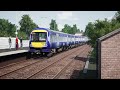 Class 158 & Class 170 Combo Arriving and Departing Kirkcaldy - TSW4