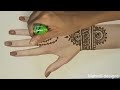 Jewellery Mehndi Design For Back Hand || Very Easy Mehndi Design || New Design 2024