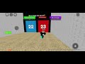 playing a Roblox obby or whatever