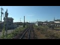 4K cab view - Takayama Line Toyama to Inotani, Toyama pref, Japan