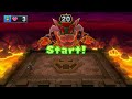 Mario Party 10 - Luigi vs Mario vs Peach vs Daisy vs Bowser - Chaos Castle (Master Difficulty)
