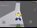 Shedletsky falls down the stairs to get some pizza (OLD ROBLOX)