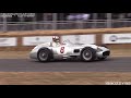 Mercedes 'Silver Arrows' at Festival of Speed: W125, W165 & W196 R in action!