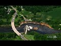 Wednesday morning flight over Rapidan Dam near Mankato