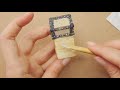 DIY miniature tiny book (step by step tutorial)