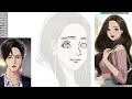 I DON'T BELONG HERE! 😲| Drawing Myself into Webtoons!