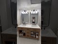 Bathroom Vanity Light Fixtures, 3 Light Black Bathroom Lights over Mirror Modern Wall Sconces Lighti