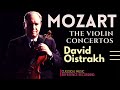 Mozart - Violin Concertos Nos.3,4,5,1,2 & Rondo + Presentation (reference record. : David Oistrakh)