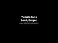 Tumalo Falls hike up the river and into the forest near beautiful Bend, Oregon | Deschutes County