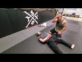 Handcuffing technique using back control