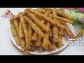 Crispy potato sticks. Once you have 3 potatoes, prepare this potato dish. ASMR