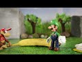 Smash Club - Luigi Banana Magic | Super Mario Stop Motion