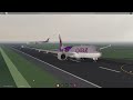 THE BEST DESTINATION ON ROBLOX!? | Qatar Airways Maldives Inaugural Flight Review