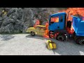 Cars vs Lava Crosses Road 😱 BeamNG.Drive