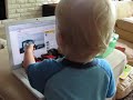 John Deere tractors being watched by Everett the toddler on youtube