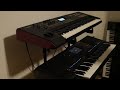 Floating - Chillout Music Played  On The Yamaha moXF 6 Synthesizer and PSR-SX700 Keyboard