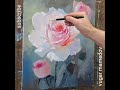 Rose oil painting Vugar Mamedov