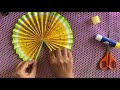 Craft || Paper Fan|| Kid's Activity|| Summer Camp Activity