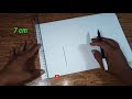 How to draw 3D optical illusions, stair holes and floating cubes for beginners