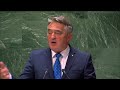 🇧🇦 Bosnia and Herzegovina - Chairman of Presidency Addresses UN General Debate, 78th Session #UNGA