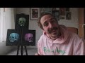 Painting SKULLS in a Triptych | Acrylic Painting Full Process