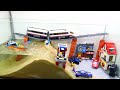 Dam Breaking Experiment - Destroying Lego City with Water
