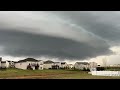 Wall Cloud, Large Hail and Strong Winds | March 14, 2024 Wentzville, MO