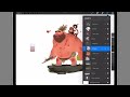 How to paint your character in Procreate + Free Brushes