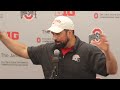 Ryan Day discusses first day of spring football, Chip Kelly, Ohio State's QBs