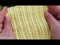 Unusual crochet pattern! You will not believe it. Only 2 rows! Crochet stitch