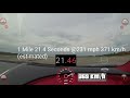 Bugatti Chiron Vs Koenigsegg Jesko Absolut 1/4 Mile 1/2 Mile And 0-400 km/h Acceleration