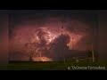 8/11/2023 | Incredible Supercell Storms w/ Heat Lightning Night Footage & Captures - King City, MO