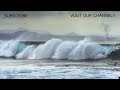 Ocean Waves Crashing  Relaxing Sounds  Calming Relaxation Music For Sleeping  1 Hour 36