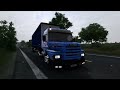 ETS2 SCANIA 113 TOP LINE 360 6X2 AZUL CARROCERIA 1.50