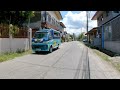 Going To Bambu State Davao City Philippines Tricycle Riding