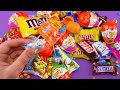 Yummy Satisfying l Unpacking Lollipops, Kinder Surprise, Chocolate Sweets | ASMR Satisfying